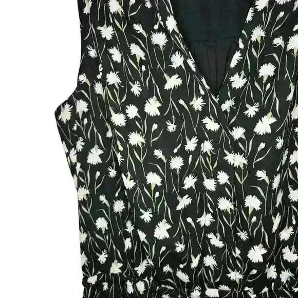 GAP FLORAL BLACK ADJUSTABLE DRESS - Picture 2 of 5